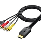 AUTOUTLET Scart auf HDMI Konverter, 1080P Scart auf HDMI Adapter unterstützt 16:9/4:3 Konvertierung, PAL/NTSC, Scart to HDMI mit 150cm Männlich-Scart-Kabel, Scart HDMI Adapter für HDTV VCR VHS DVD