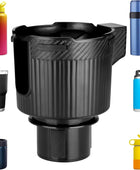 AUTOUTLET Adjustable Car Cup Holder Expander - Universal Fit for Yeti, Hydro Flask, 32/40oz & Large Bottles/Mugs (2.5