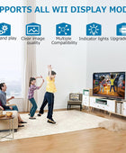 AUTOUTLET Wii Hdmi Converter Wii Adapter Hdmi Support 720P 1080P with 3.5MM Audio HD Video Output Adapter Compatible with Wii
