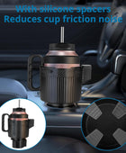 AUTOUTLET Adjustable Car Cup Holder Expander - Universal Fit for Yeti, Hydro Flask, 32/40oz & Large Bottles/Mugs (2.5