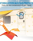 AUTOUTLET Magnetic RV Window Shade 25