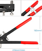 Nietzange Set, AUTOUTLET 86 Stück Nietmutternzange Set Gewindeeinsatz Nietpistolen Werkzeug, mit M3 M4 M5 M6 M8 Dorne und 80PCS Nietmuttern, 10