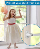 AUTOUTLET Fenstergriff Aluminium, 10PCS abschließbar Sicherheitsfenstergriffe Fensterschloss Kindersicherung mit Schloss in Stiftlänge 35mm, Gleichschließend Windows Balkontürgriffe(weiß)