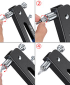 AUTOUTLET 86PCS Threaded Nut Rivet Tool Riveter Rivnut Nutsert Gun