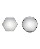 AUTOUTLET 20PCS (16 Standard Sizes + 4 Locking Sizes) Silver Hexagonal Plating Chrome Wheel Nut Caps