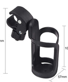 AUTOUTLET 2 PCS 360 Degree Rotation Design PVC Universal Drink Holder