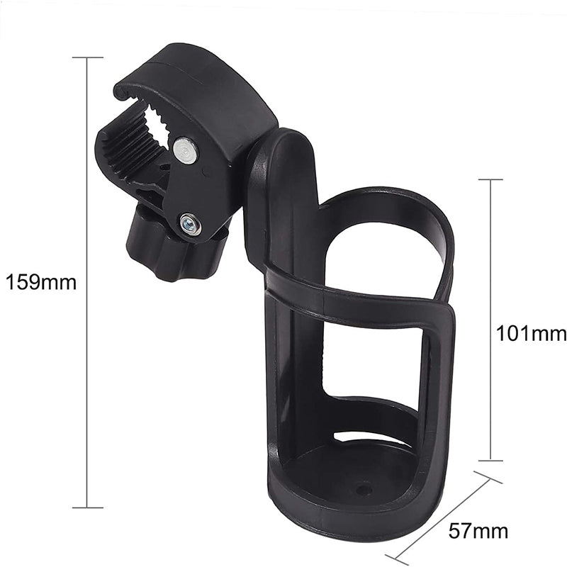 AUTOUTLET 2 PCS 360 Degree Rotation Design PVC Universal Drink Holder