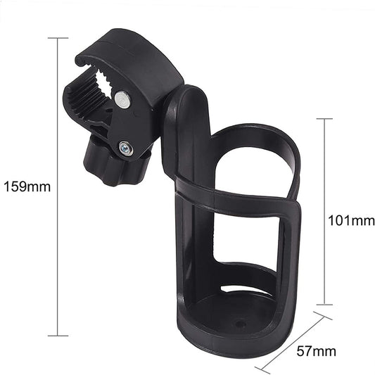 AUTOUTLET 2 PCS 360 Degree Rotation Design PVC Universal Drink Holder