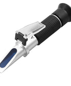 AUTOUTLET Brix Refractometer Aluminum 0~32% Digital LCD Display
