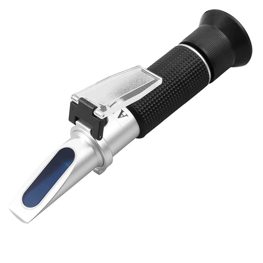 AUTOUTLET Brix Refractometer Aluminum 0~32% Digital LCD Display