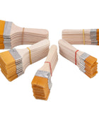 AUTOUTLET 50PCS Paint Brush Set 5 Sizes Glaze Brush