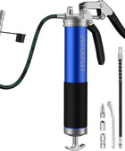 AUTOUTLET Grease Gun 6000PSI with Hose Manual Lever One-handed Grease
