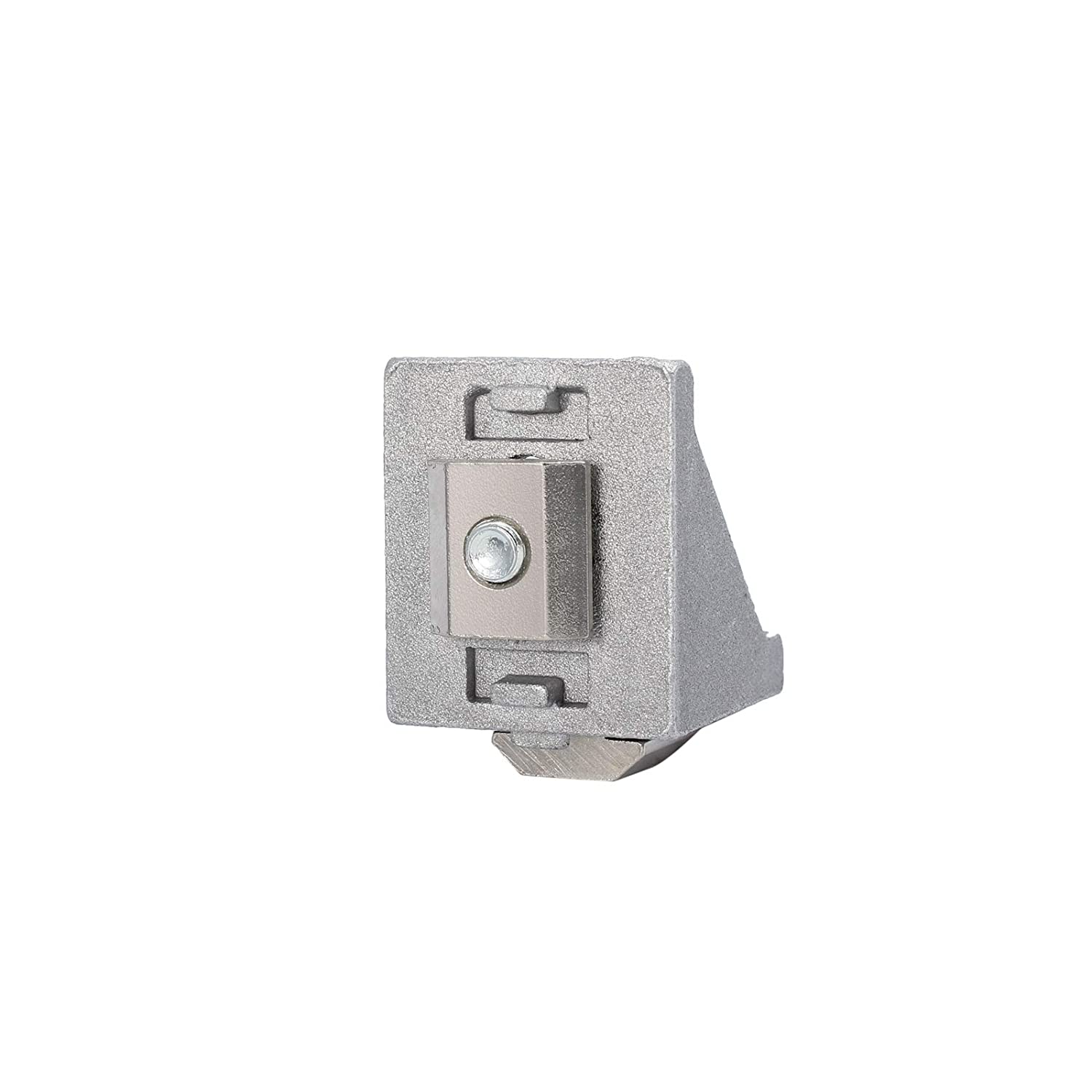 AUTOUTLET 10pcs Right Angle Bracket, Right Angle Bracket Connector T-Nut Screw 3030 Aluminum Extrusion Profile