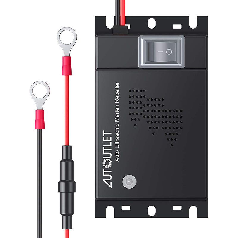 AUTOUTLET Marderschreck Car, Ultrasonic Tones Marten Defense Marten Protection Vehicle Accessories