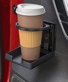 AUTOUTLET 2PCS ABS Universal Adjustable Folding Cup Drink Holder