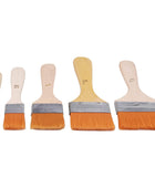 AUTOUTLET 50PCS Paint Brush Set 5 Sizes Glaze Brush
