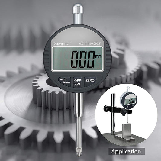 AUTOUTLET Digital Dial Indicator Probe 0.01mm/0.0005'' Range