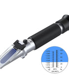 AUTOUTLET Salinity Refractometer,Automatic Temperature Compensation Salt Water Tester Hydrometer