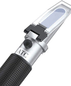 AUTOUTLET Salinity Refractometer,Automatic Temperature Compensation Salt Water Tester Hydrometer
