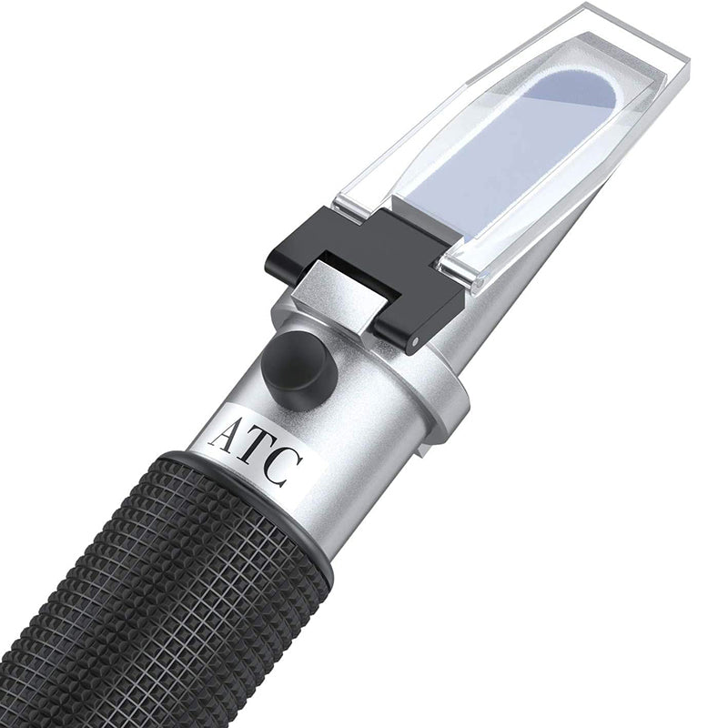 AUTOUTLET Salinity Refractometer,Automatic Temperature Compensation Salt Water Tester Hydrometer