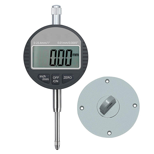 AUTOUTLET Digital Dial Indicator Probe 0.01mm/0.0005'' Range