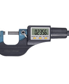 AUTOUTLET 0~25mm Electronic LCD Digital Display Outside Micrometer