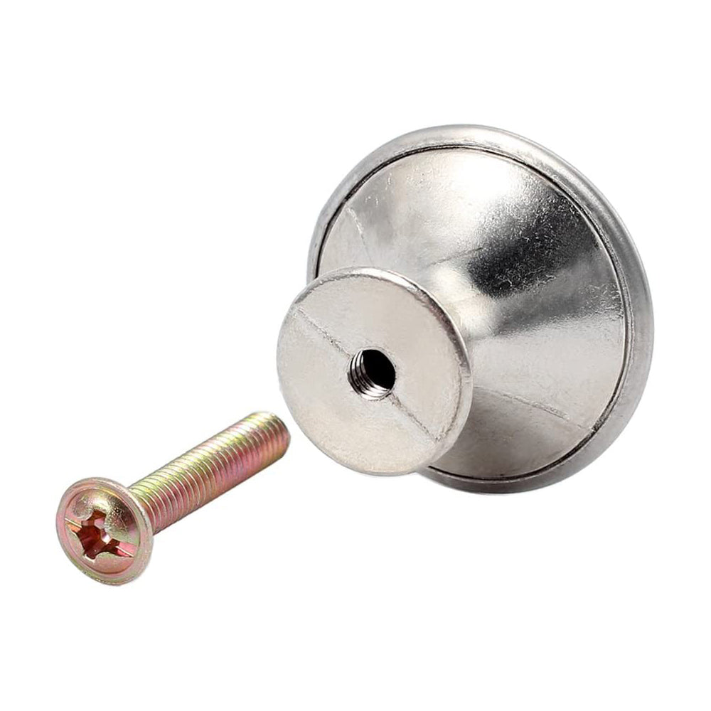 AUTOUTLET 10PCS Cabinet Handle Knobs Silver