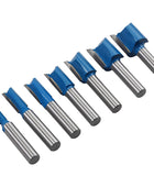 AUTOUTLET 7 PCS 8mm End Slot Milling Cutter
