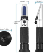 AUTOUTLET Wine Refractometer, 0-140 ° Öchsle 0-32% Brix 0-26% KMW Öchslemeter