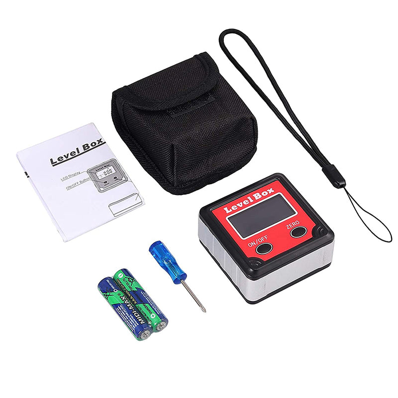 AUTOUTLET Digital LCD Display Backlight Magnetic Spirit Level