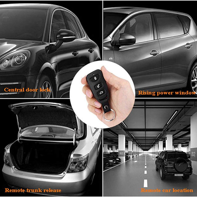 AUTOUTLET Universal Car Keyless Entry System Vehicle Remote Control Central Door Lock