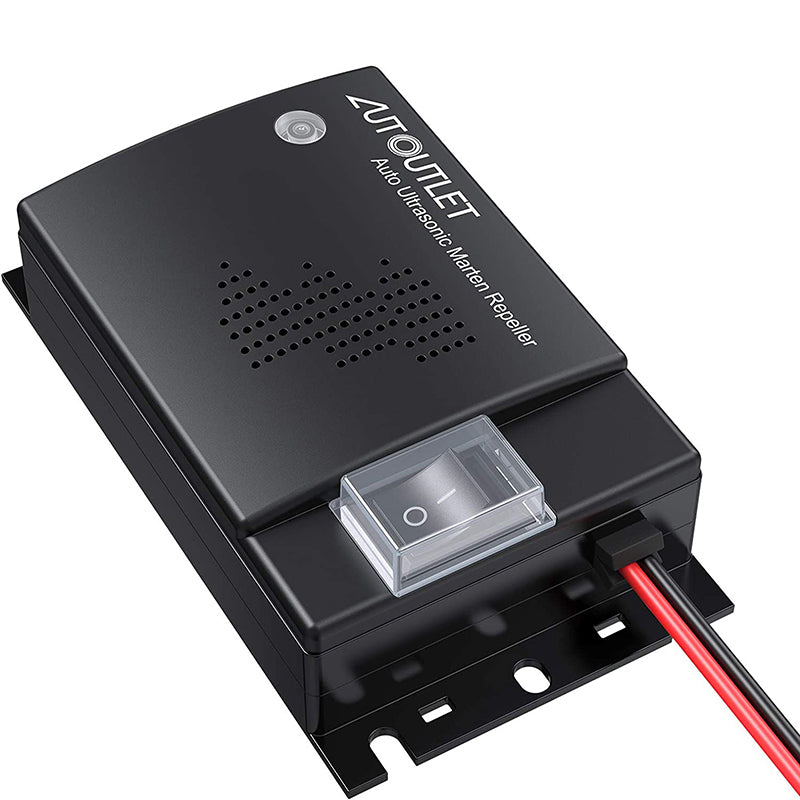 AUTOUTLET 2PCS DC 12V Car Vehicle Ultrasonic Mouse Repeller Gauge Rat