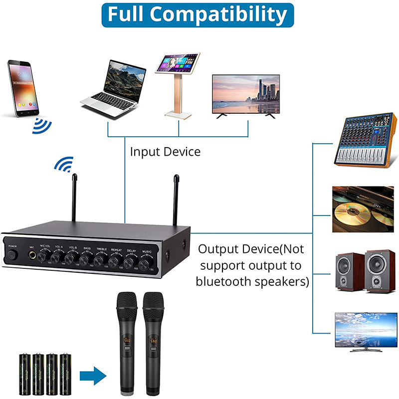 AUTOUTLET UHF Wireless Microphone