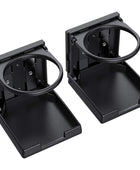 AUTOUTLET 2PCS ABS Universal Adjustable Folding Cup Drink Holder