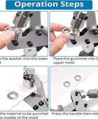 AUTOUTLET Grommet Hand Press Kit (10mm)