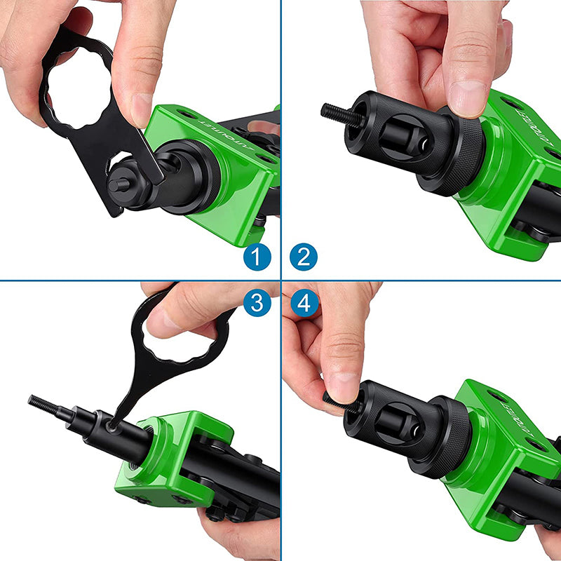 AUTOUTLET 14" Professional Rivet Pliers Set (Green)