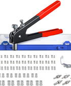 AUTOUTLET 86PCS Threaded Rivet Nut Set with Plastic Case (Red)