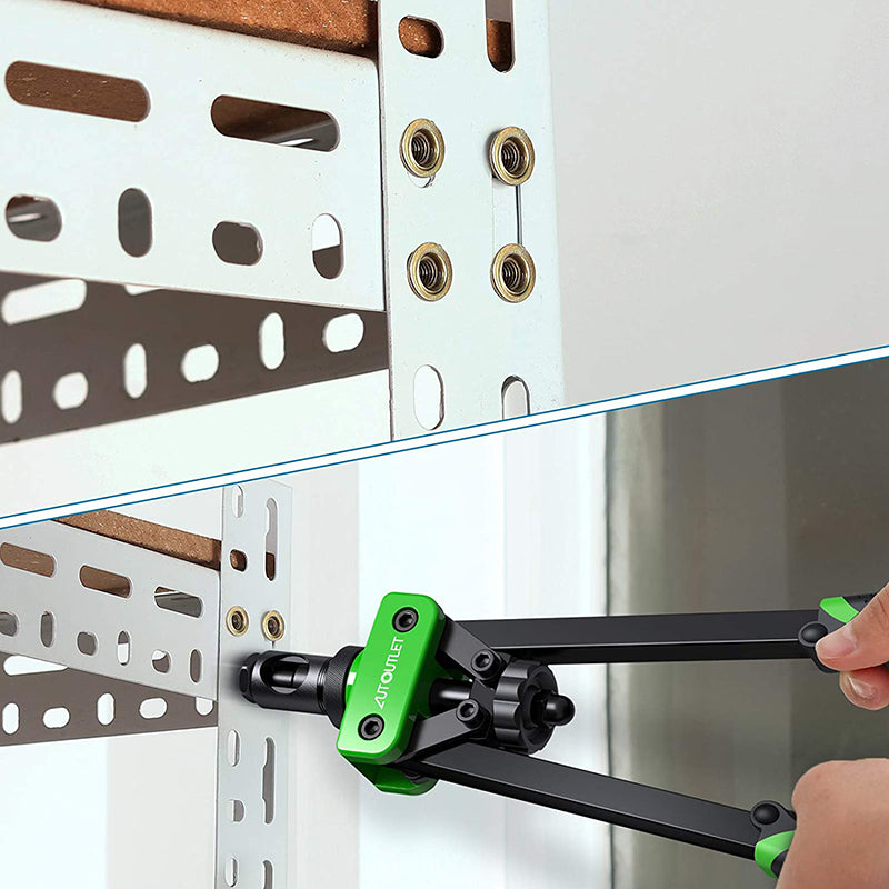AUTOUTLET 14" Professional Rivet Pliers Set (Green)