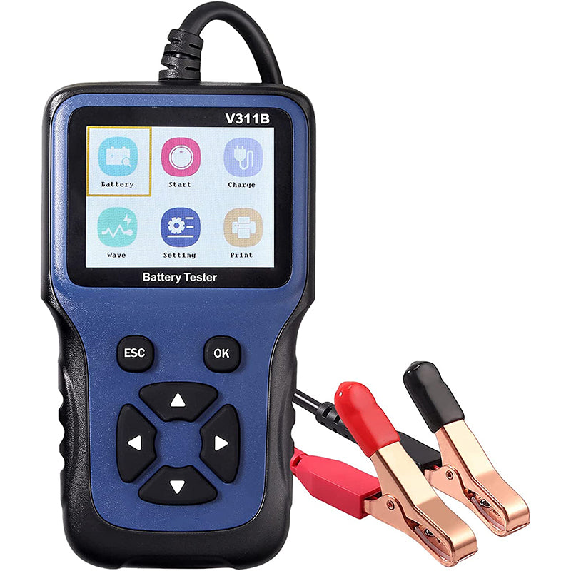 AUTOUTLET Car Battery Tester 12V Load Tester 100-2000 CCA