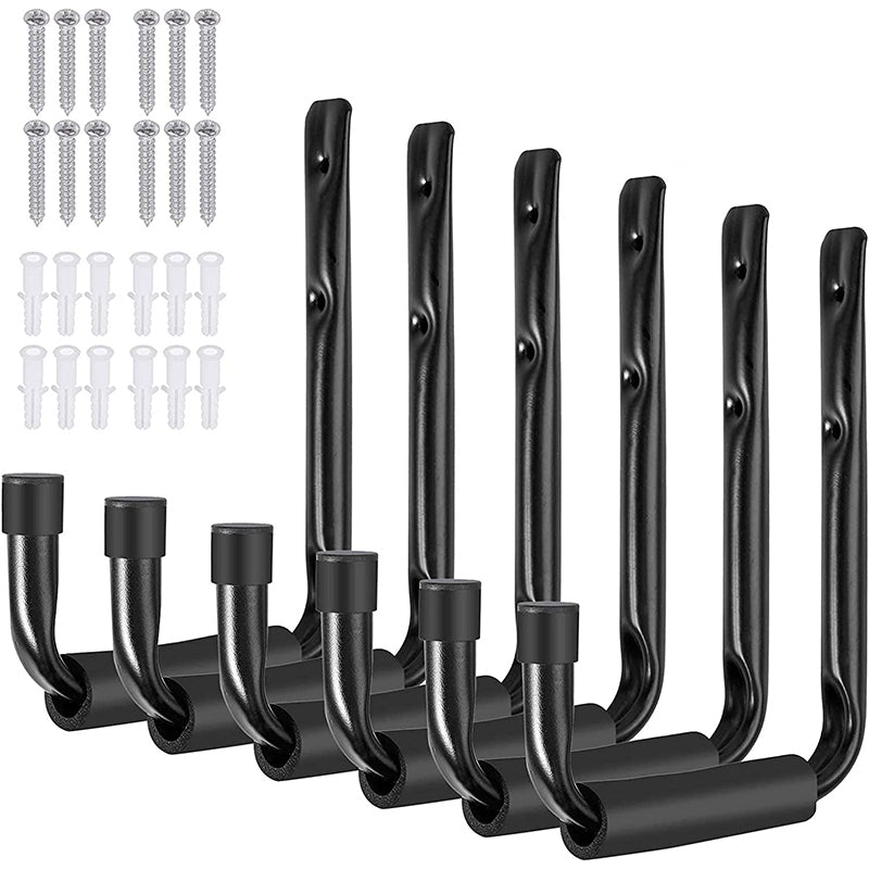 AUTOUTLET 6-Piece Heavy-Duty Storage Hook