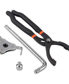 AUTOUTLET 12 Inch Oil Filter Pliers and Universal Adjustable Oil Filter