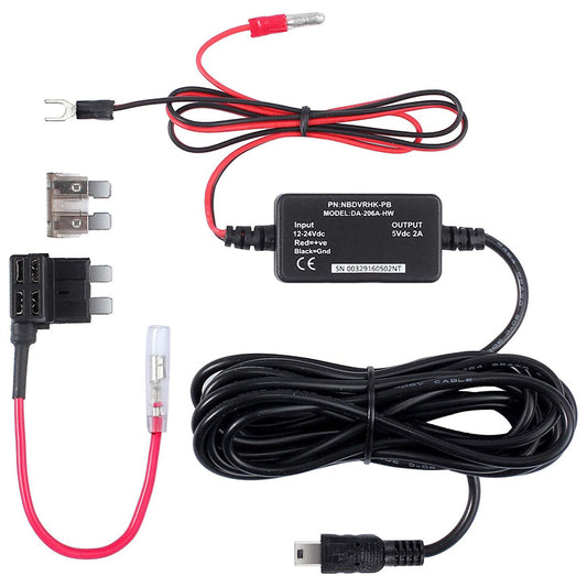 AUTOUTLET Hard Wire Kit Car Dash Cam for Nextbase