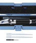 AUTOUTLET Salinity Refractometer,Automatic Temperature Compensation Salt Water Tester Hydrometer