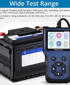 AUTOUTLET Car Battery Tester 12V Load Tester 100-2000 CCA