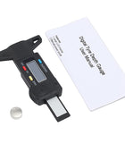 AUTOUTLET Digital Tyre Depth Gauge Tread Checker Motorbike