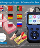AUTOUTLET Car Battery Tester 12V Load Tester 100-2000 CCA