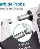 AUTOUTLET Micrometer Digital Outside Micrometer 0-25mm/ 0.001mm(0.00005