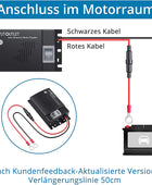 AUTOUTLET Marderschreck Car, Ultrasonic Tones Marten Defense Marten Protection Vehicle Accessories