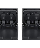 AUTOUTLET 2PCS ABS Universal Adjustable Folding Cup Drink Holder