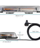 AUTOUTLET 12/24V IP67 144 LEDs Strong 4-PIN Magnet Magnetic Emergency